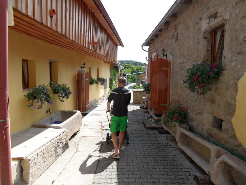 Penzion Skalíček Kunžak Exterior foto